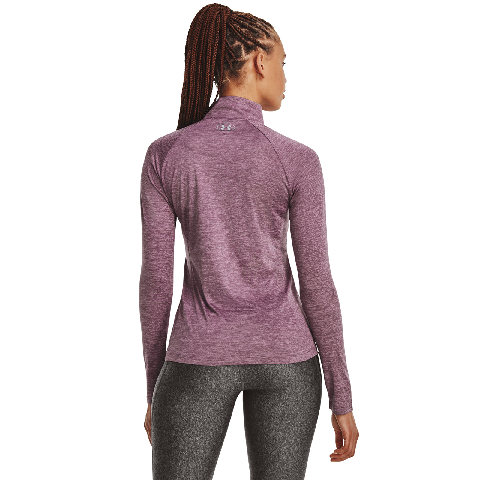 Mikiny Under Armour Tech 1/2 Zip - Twist Misty Purple