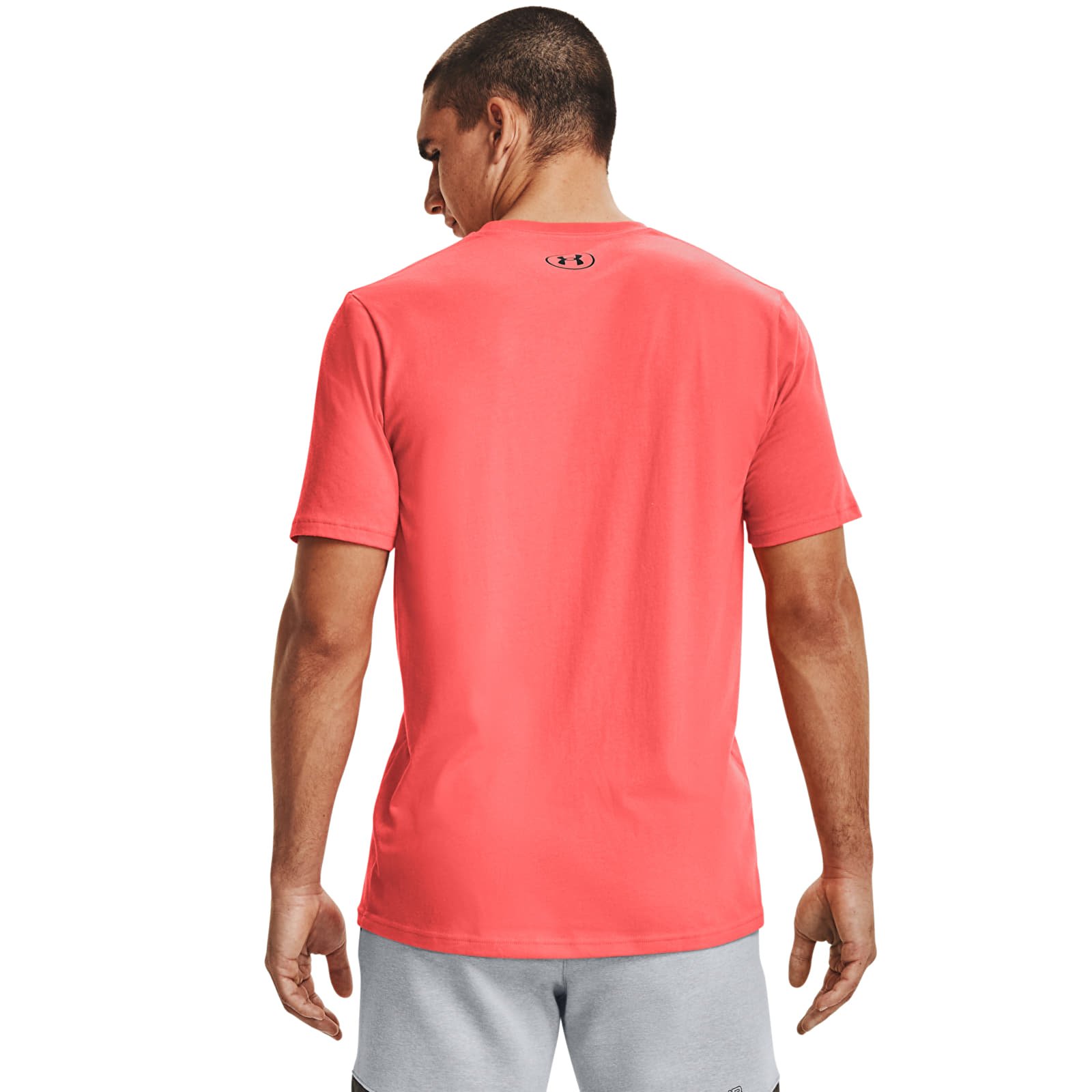 T-shirts Under Armour M Sportstyle Lc Ss Venom Red