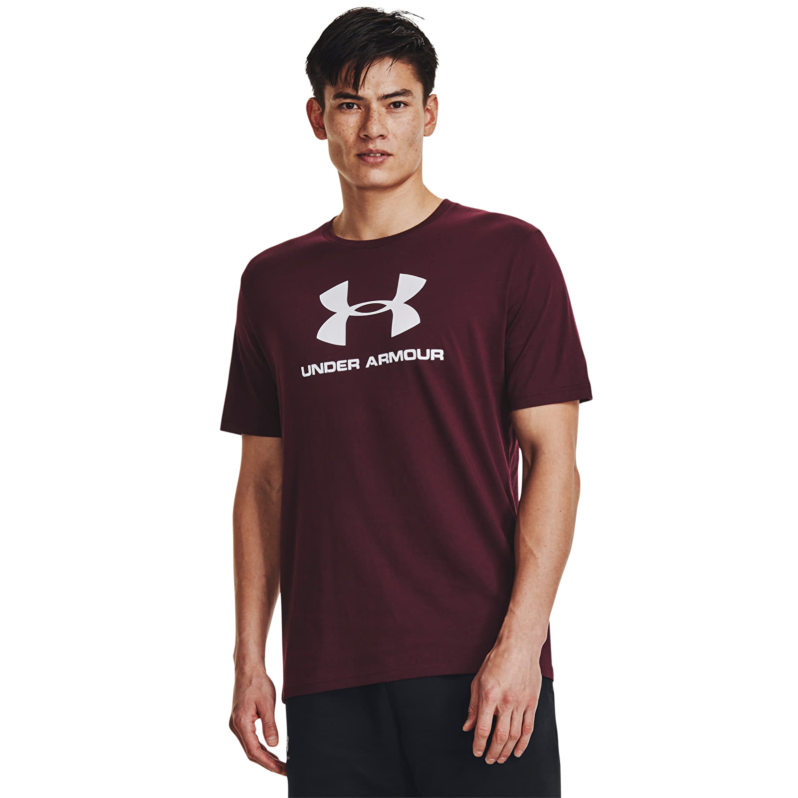 T-shirts Under Armour M Sportstyle Logo Ss Dark Maroon