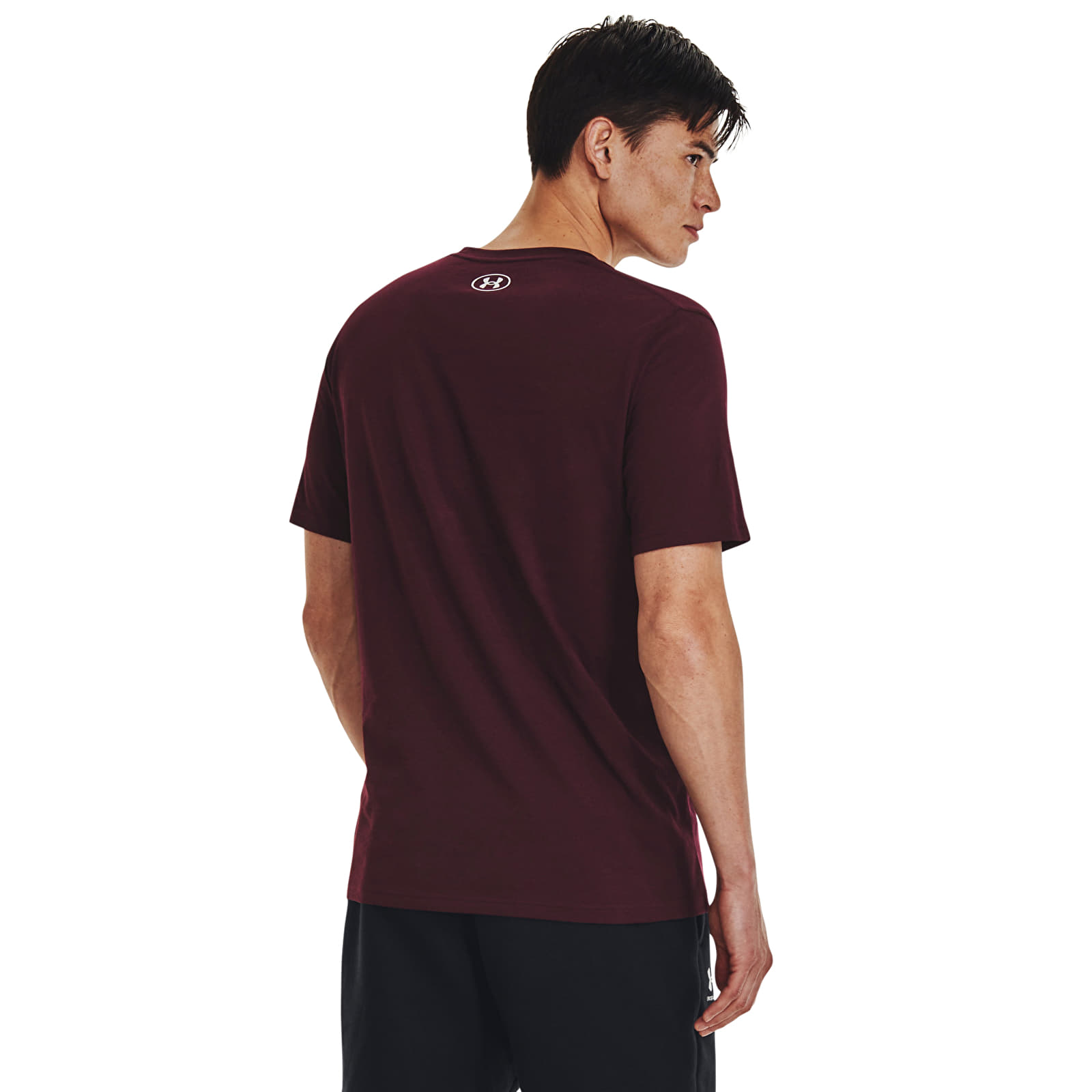 T-shirts Under Armour M Sportstyle Logo Ss Dark Maroon