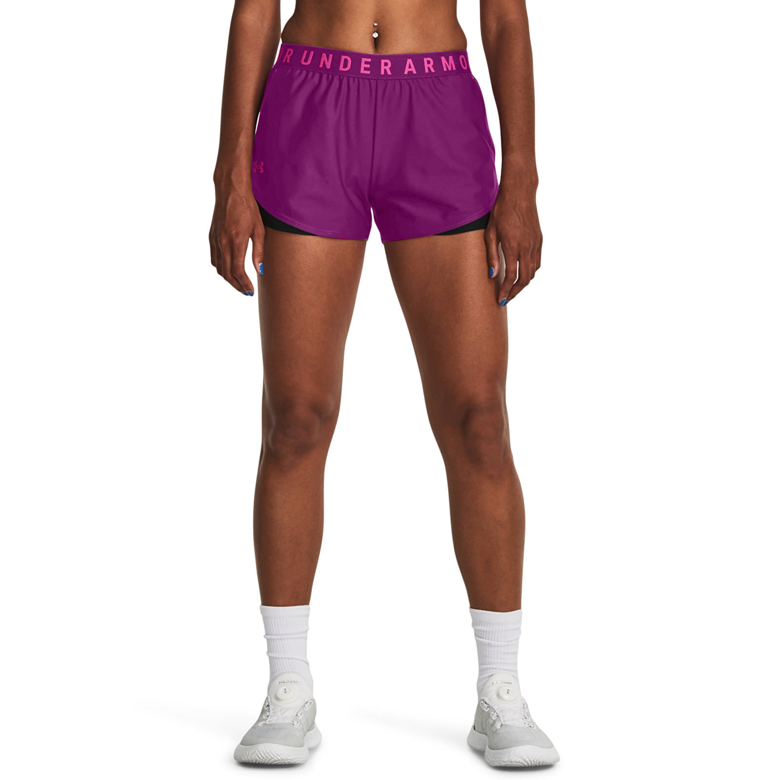 Under Armour Play Up Shorts 3.0 Mystic Magenta