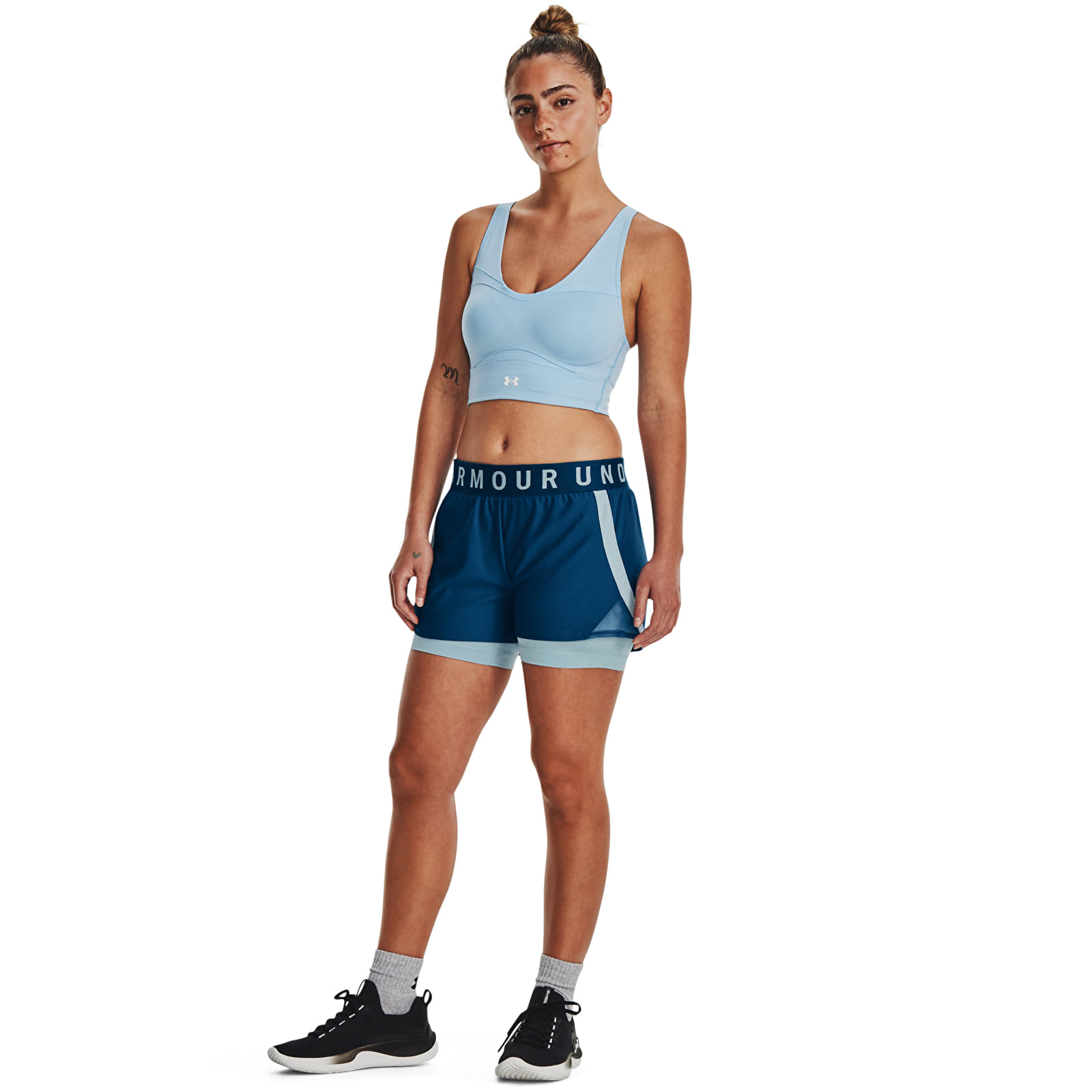 Pantalones cortos Under Armour Play Up 2-In-1 Shorts Varsity Blue