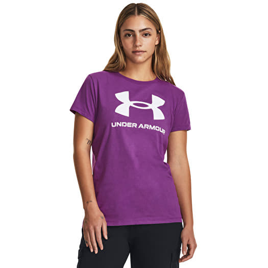 T-shirt Under Armour W Sportstyle Logo Ss Cassis