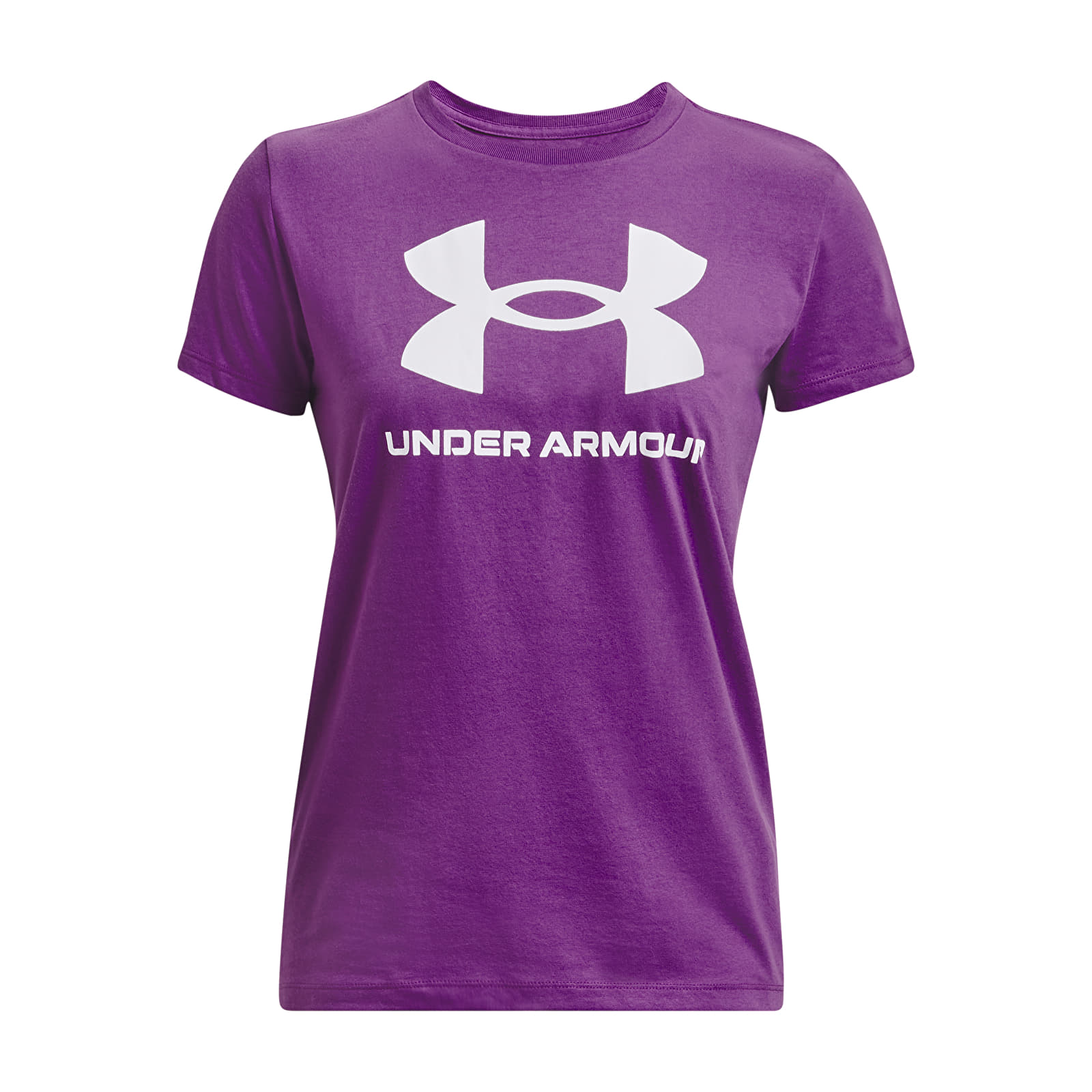 T-shirts Under Armour W Sportstyle Logo Ss Cassis
