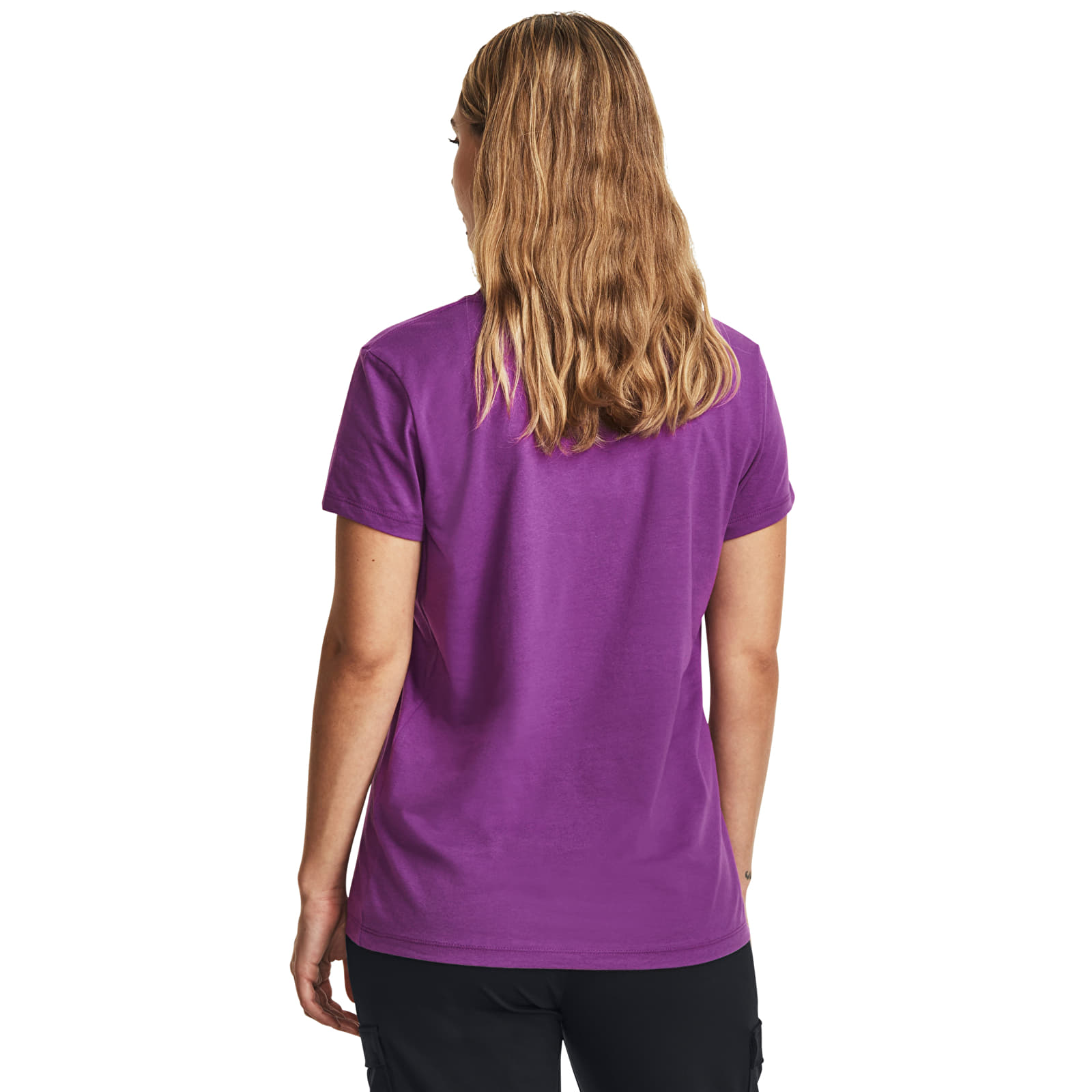 T-shirts Under Armour W Sportstyle Logo Ss Cassis