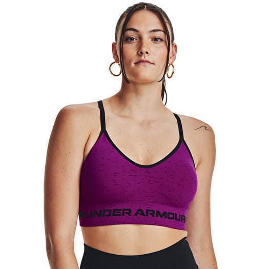 Σουτιέν Under Armour Seamless Low Long Htr Bra Mystic Magenta