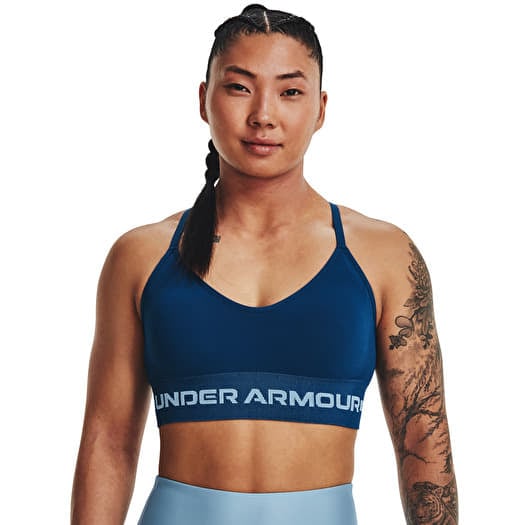 BH Under Armour Seamless Low Long Bra Varsity Blue