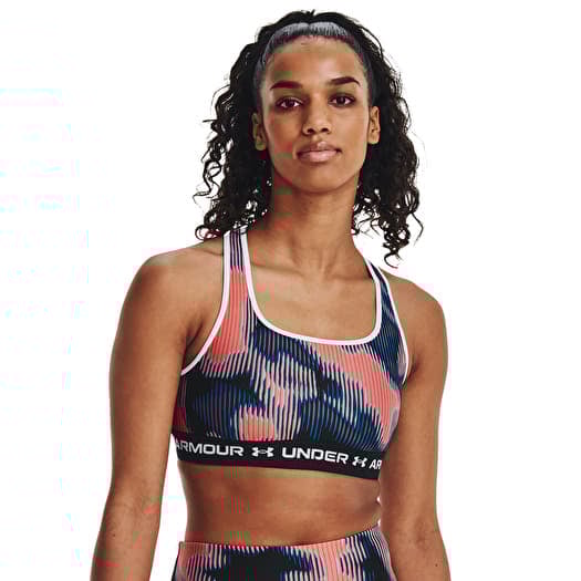 Σουτιέν Under Armour Crossback Mid Print Bubble Peach