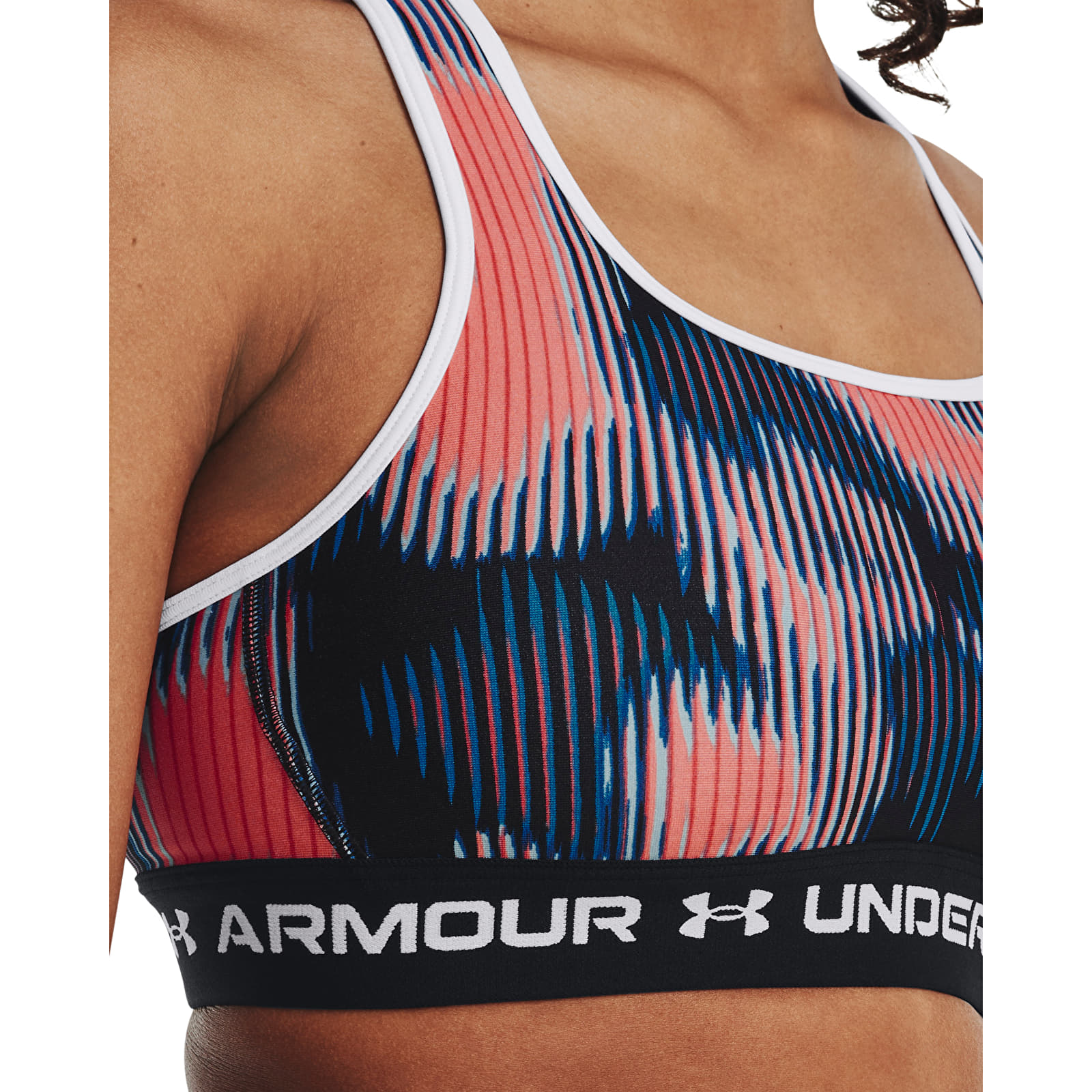 Rinnahoidjad Under Armour Crossback Mid Print Bubble Peach
