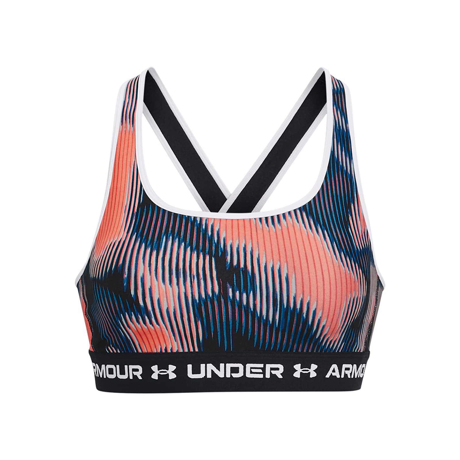 Rinnahoidjad Under Armour Crossback Mid Print Bubble Peach