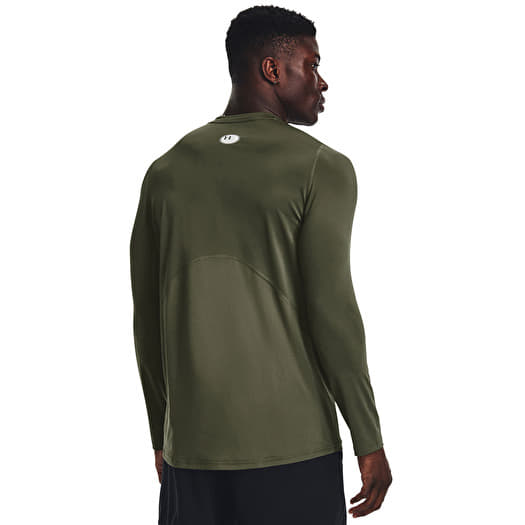 T-shirts Under Armour Hg Armour Fitted Ls Marine Od Green | Queens