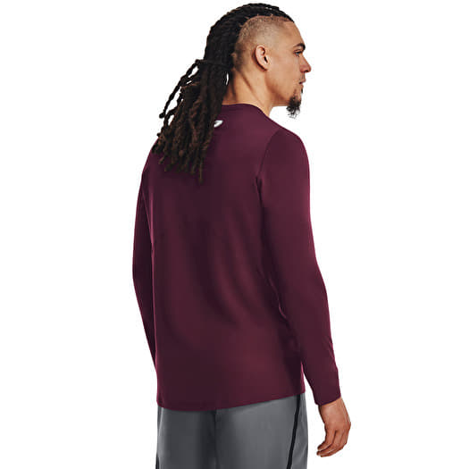 Maroon long sleeve under armour outlet