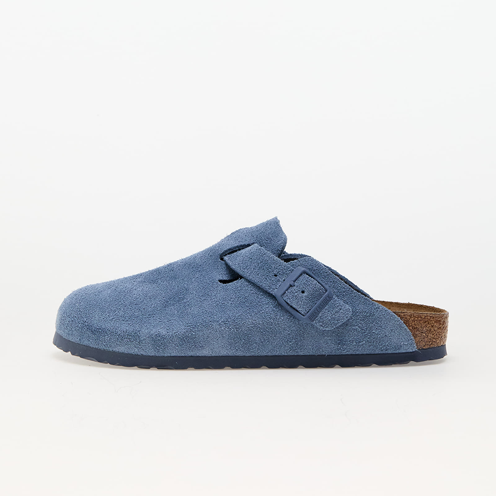 Dámské tenisky a boty Birkenstock Boston Birko-Floor Soft Suede Leather Elemental Blue