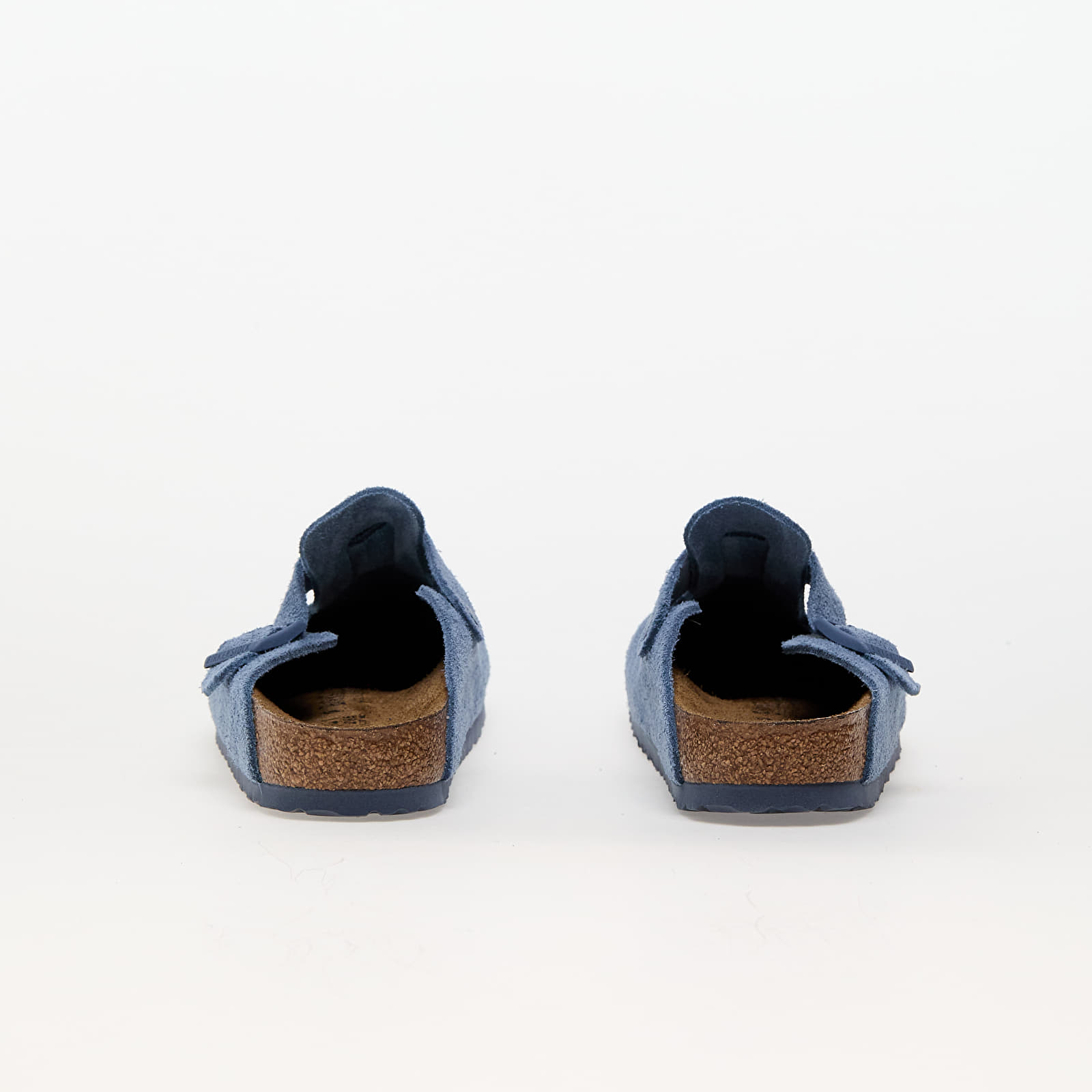 Dámské tenisky a boty Birkenstock Boston Birko-Floor Soft Suede Leather Elemental Blue