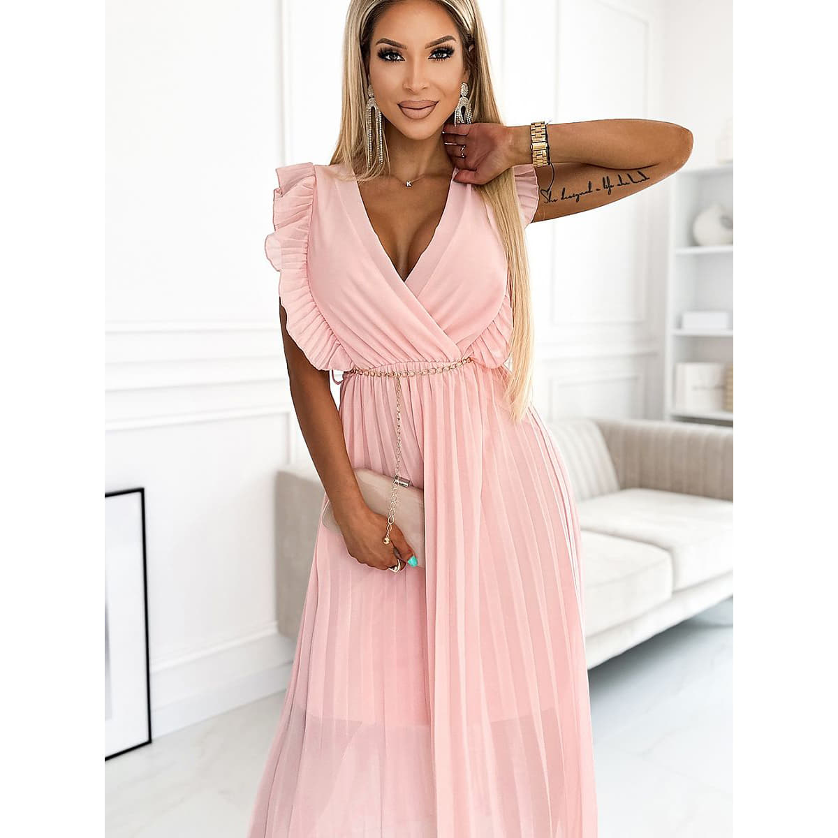 Šaty Numoco model 182467 Pink