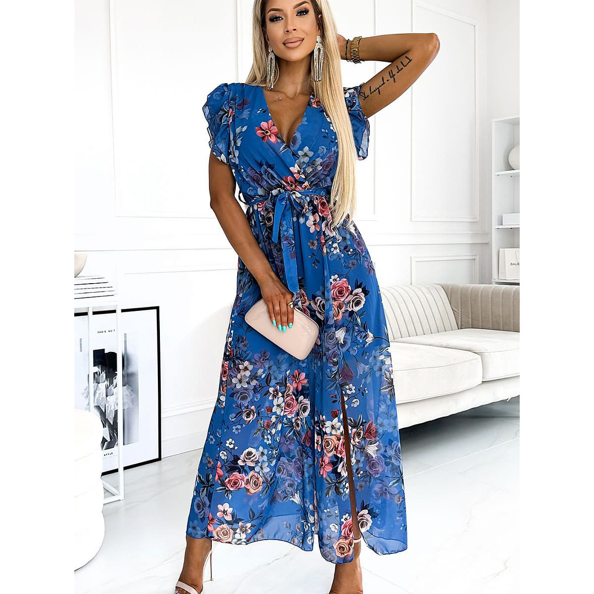 Dresses Numoco model 182469 Blue