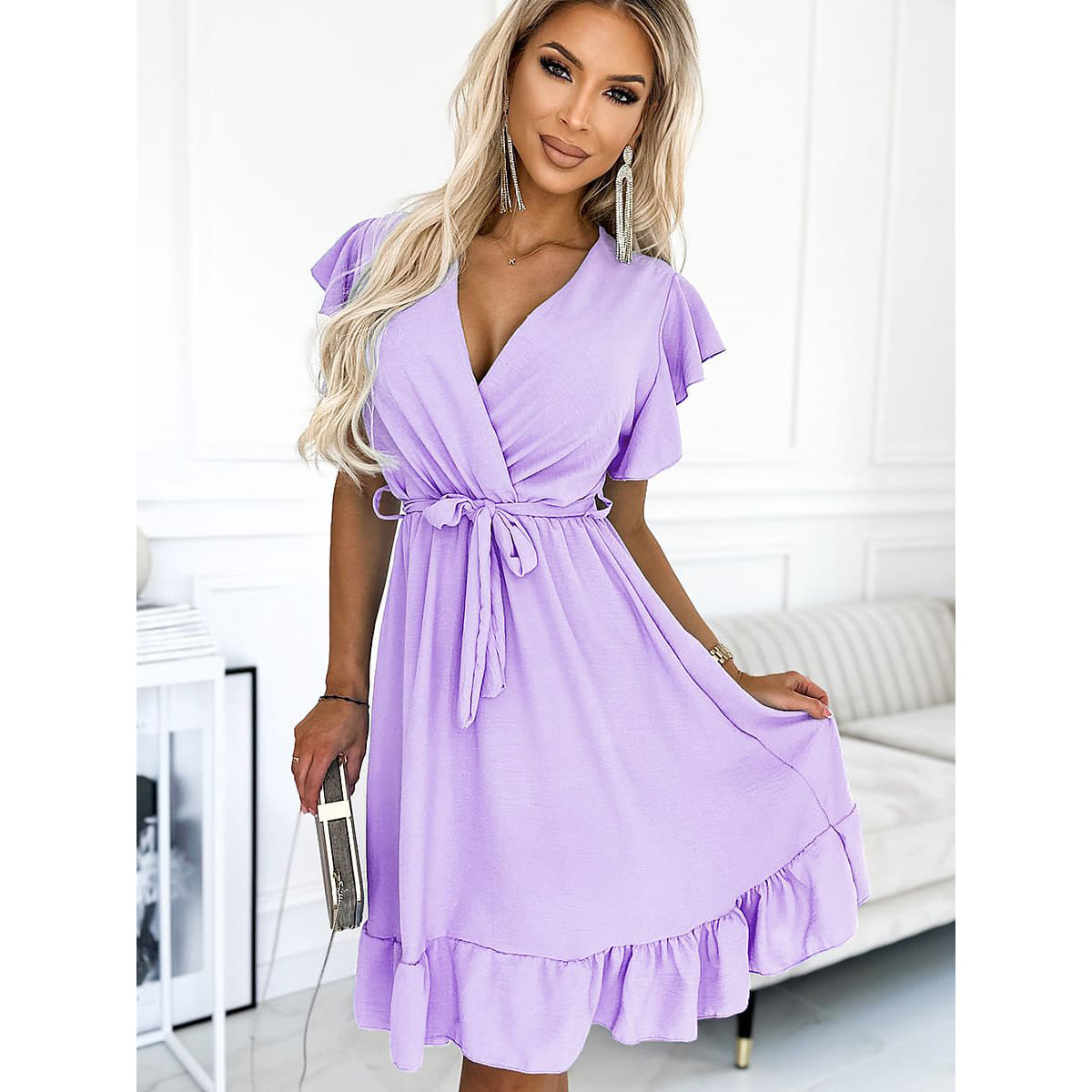 Dresses Numoco model 182478 Purple