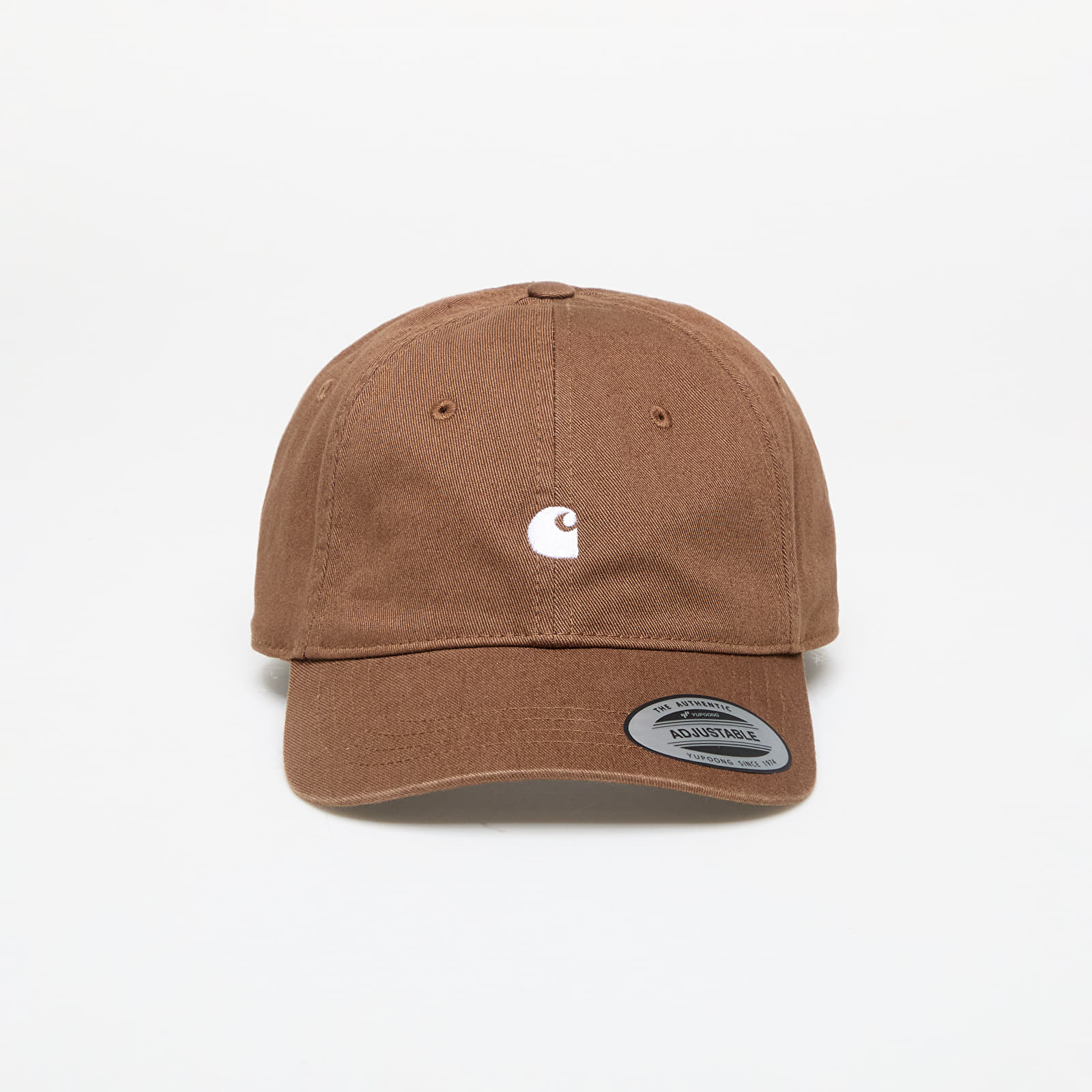 Czapki Carhartt WIP Madison Logo Cap Lumber/ White