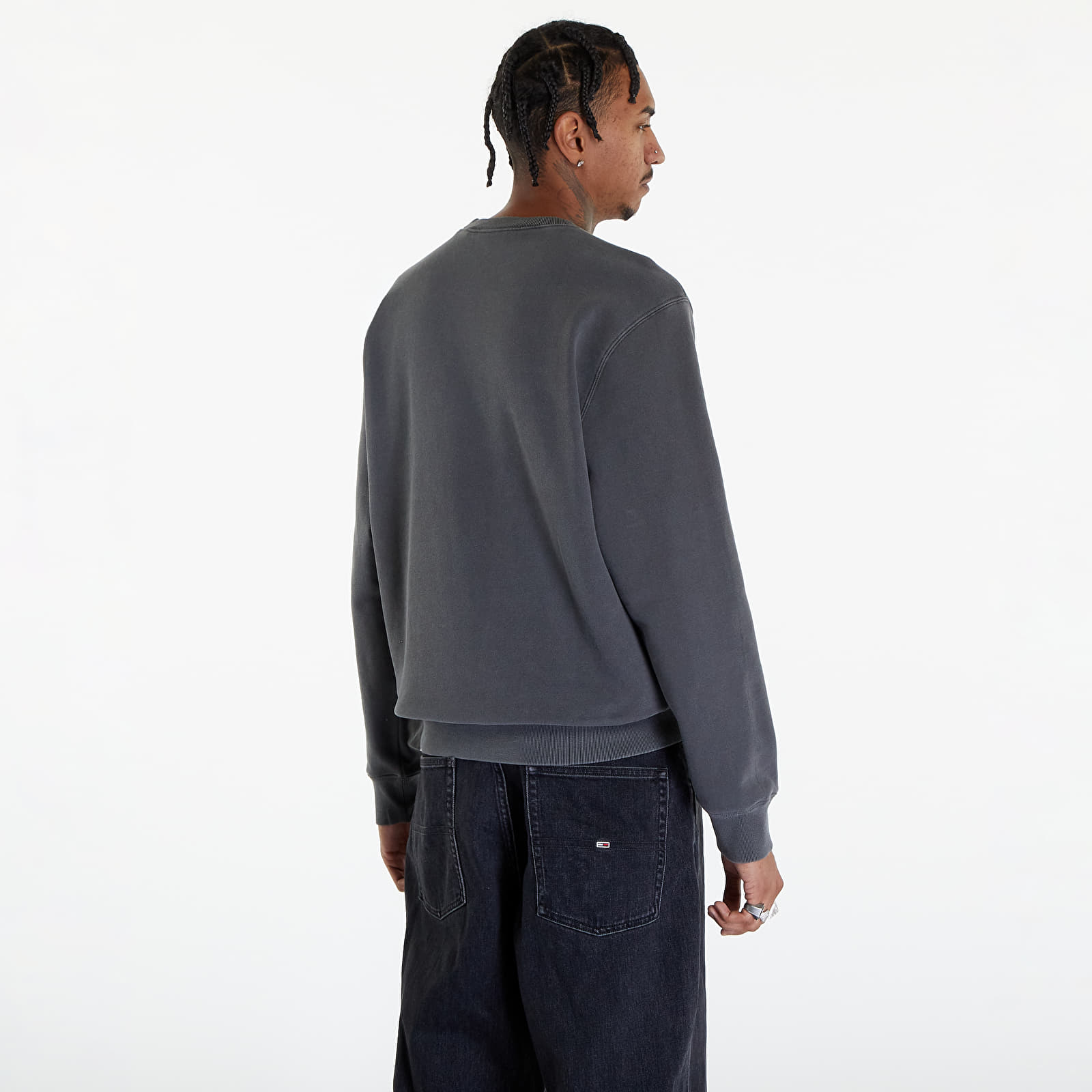 Hoodies and sweatshirts  Carhartt WIP Duster Script Sweatshirt UNISEX Black Garment Dyed