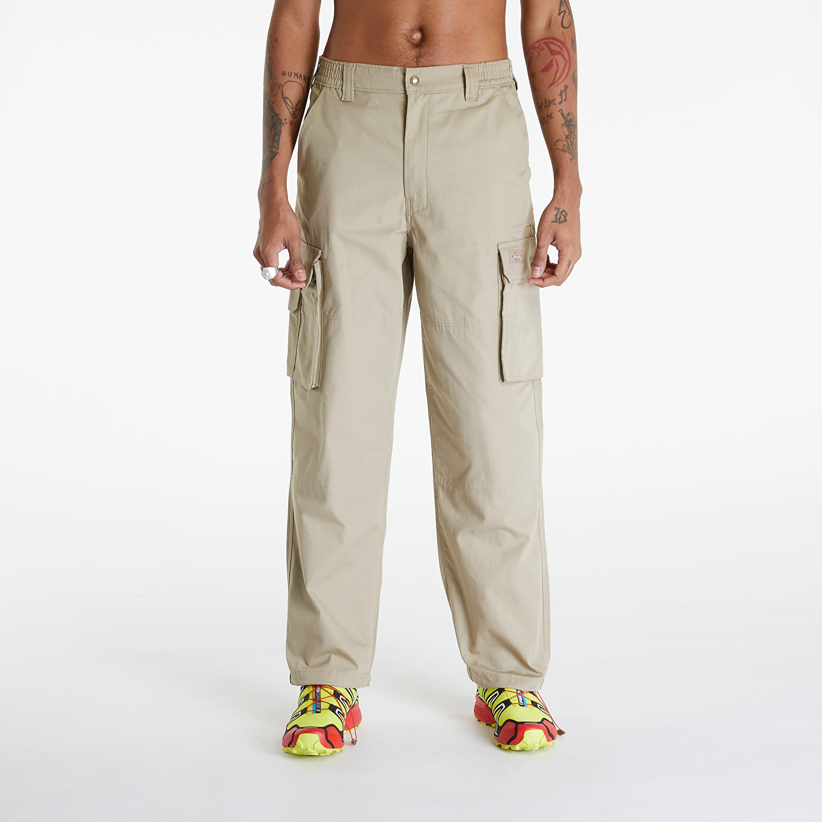 Jeans and trousers Dickies Hooper Bay Cargo Khaki
