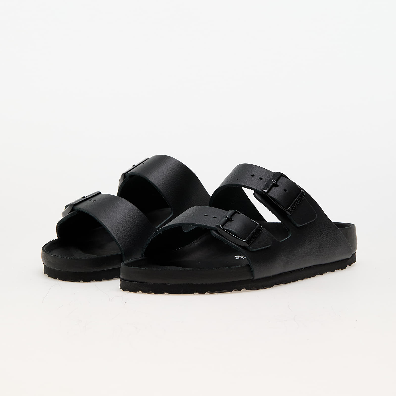 Women's sneakers and shoes Birkenstock Arizona Natural Leather Black