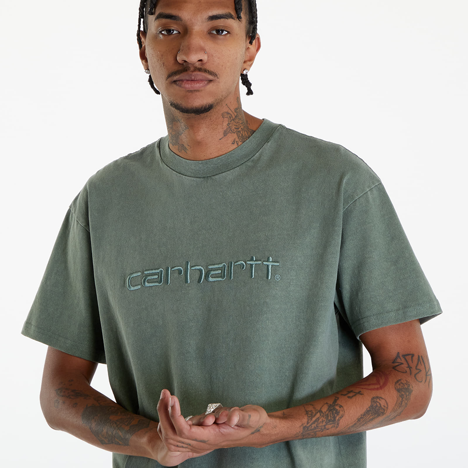 ★2024SS新作★CARHARTT★S/S DUSTER T-SHIRT Carhartt WIP S/S Duster T-Shirt Samba | shooos.com