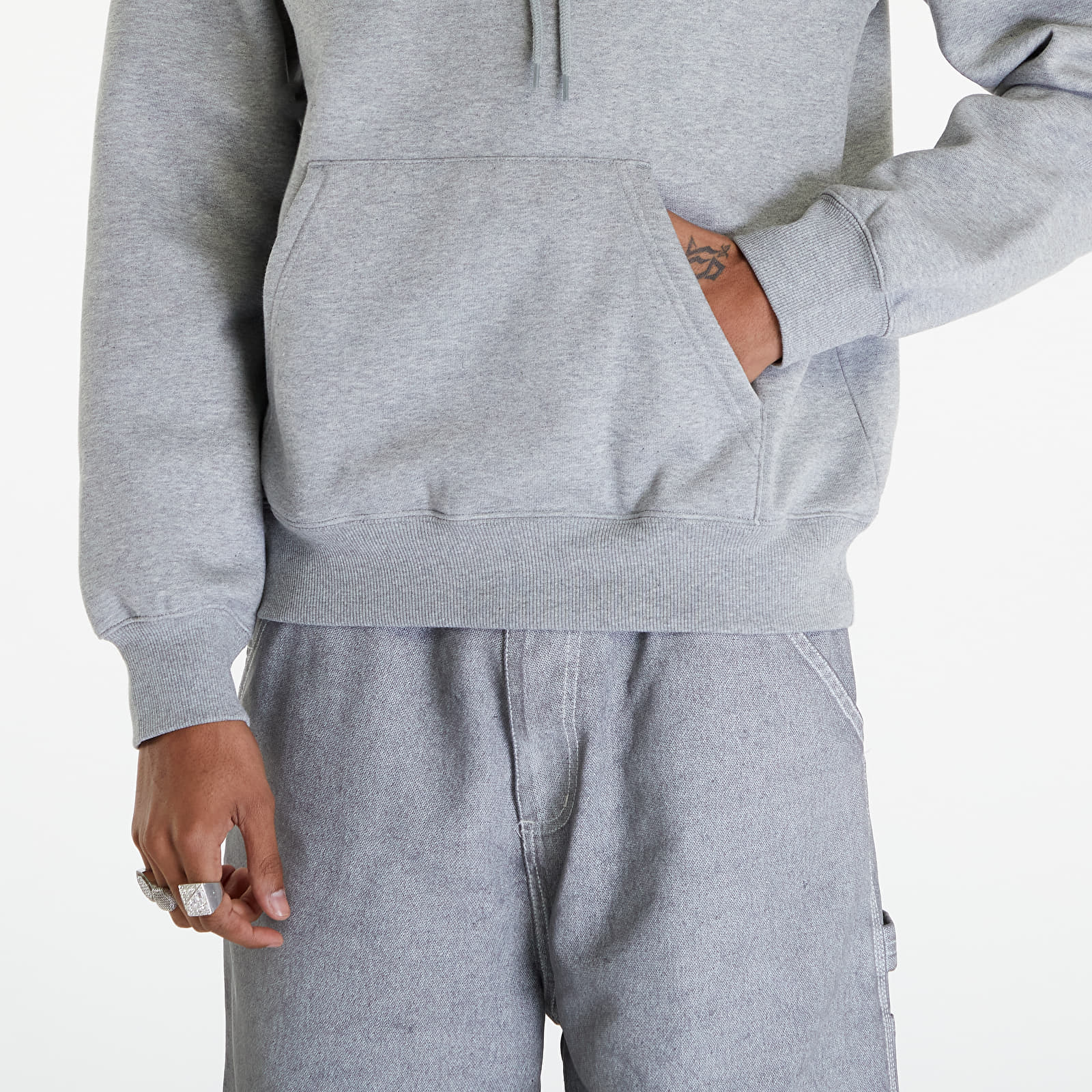 Hoodies and sweatshirts  Carhartt WIP Hoodie UNISEX Grey Heather/ Chervil