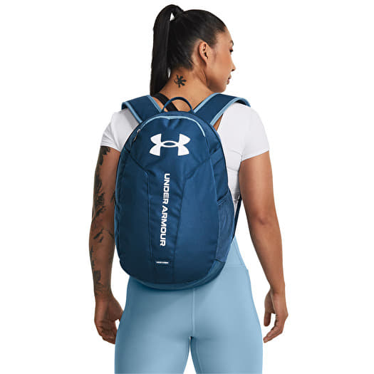 Blue and black under armour backpack discount