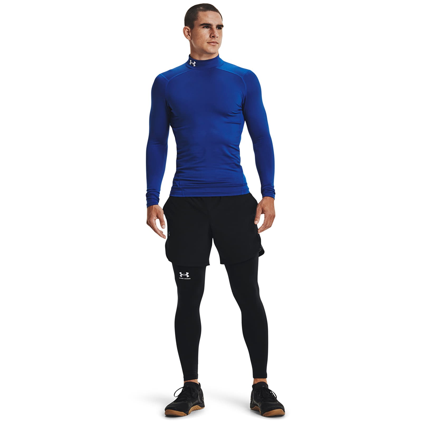 T-shirts Under Armour Cg Armour Comp Mock Royal