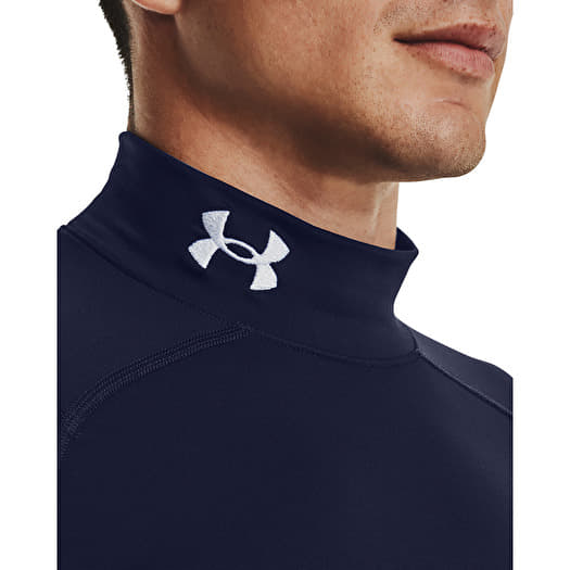 T shirts Under Armour Cg Armour Comp Mock Midnight Navy Queens