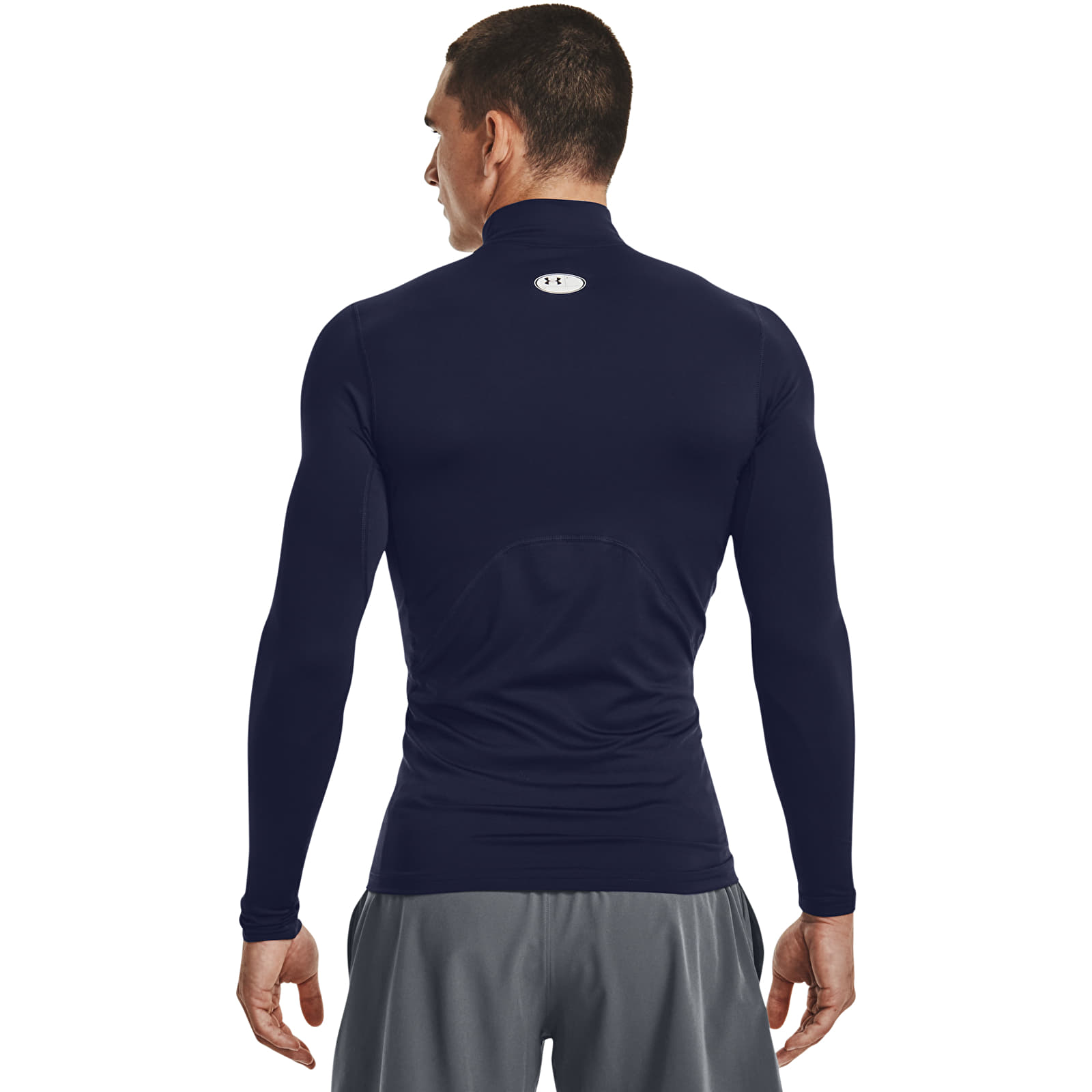 T-särgid Under Armour Cg Armour Comp Mock Midnight Navy