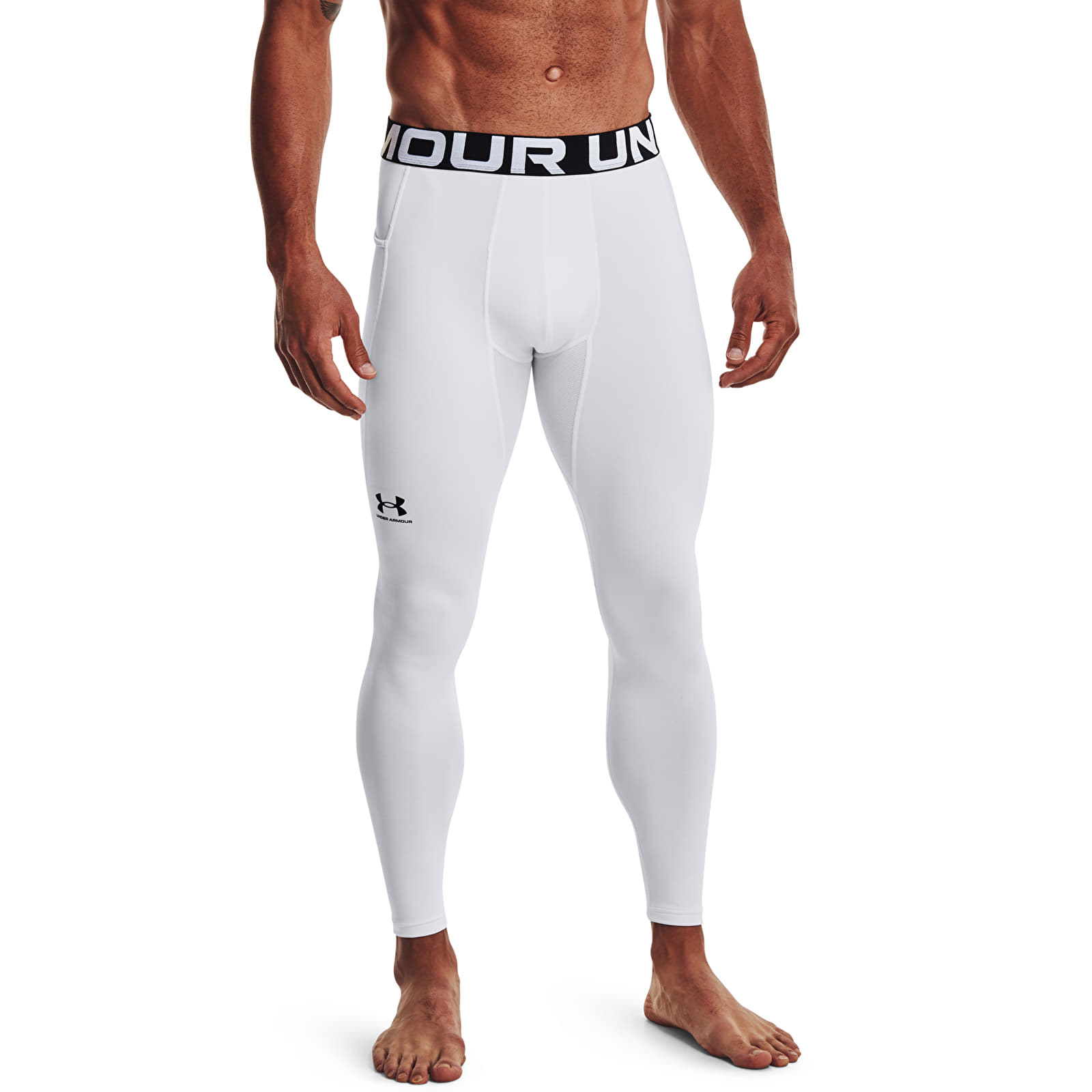 Säärised Under Armour Cg Armour Leggings White