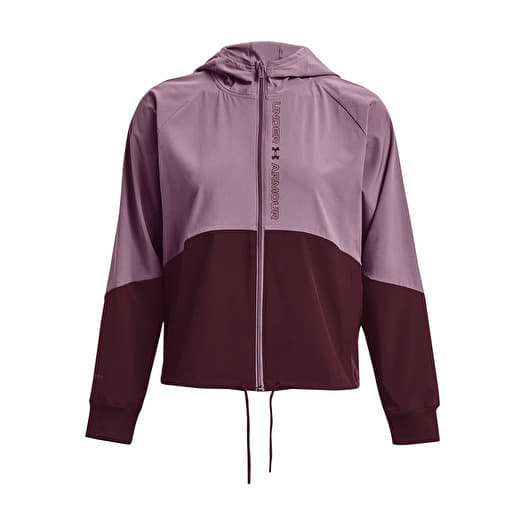 Jackets Under Armour Woven Fz Jacket Misty Purple Queens