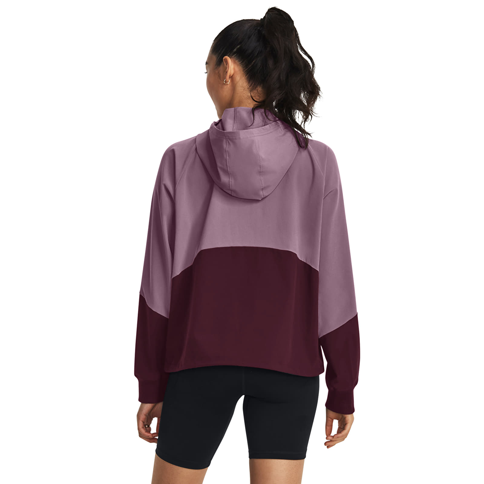 Jackets Under Armour Woven Fz Jacket Misty Purple