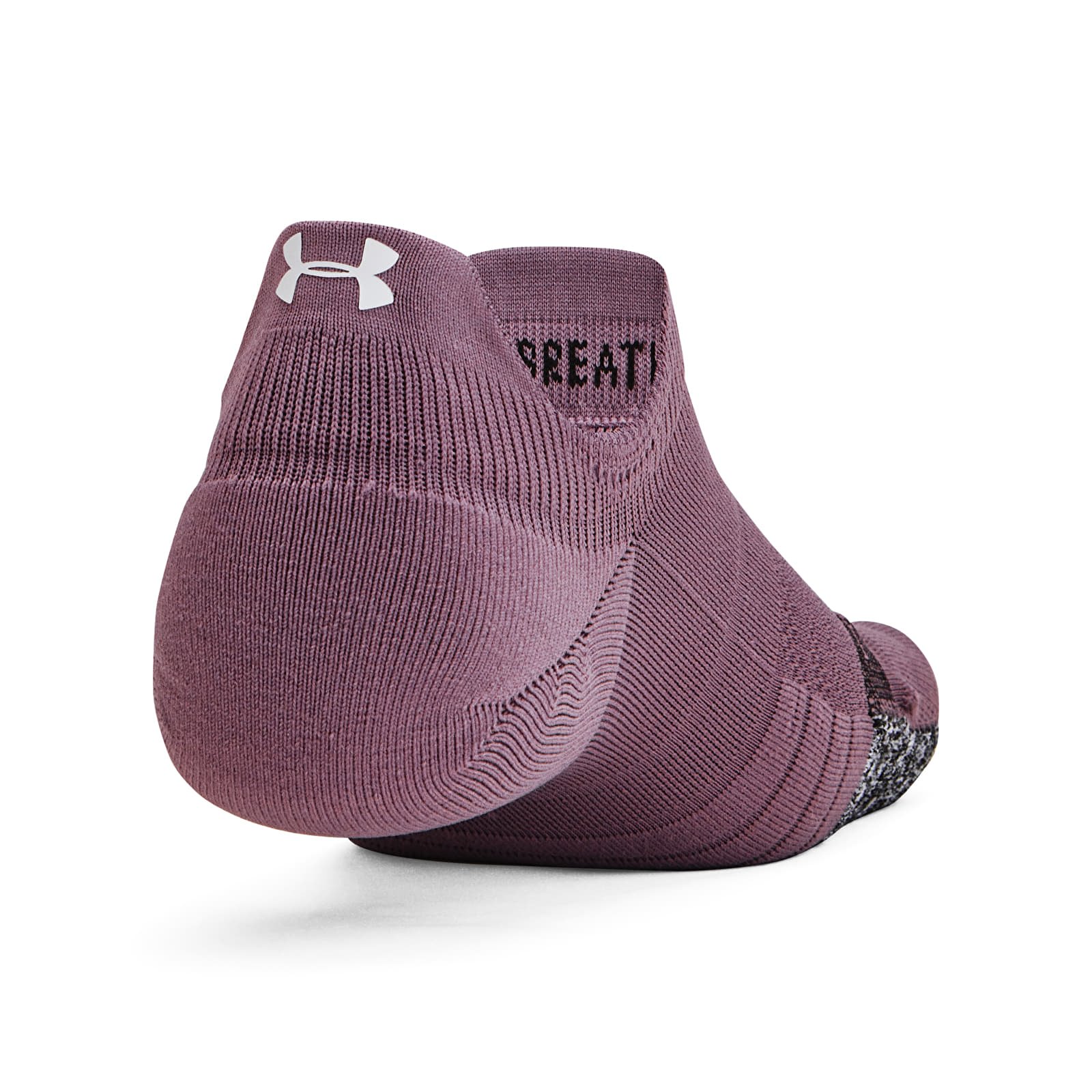Socks Under Armour Breathe 2 No Show Tab 2Pk Misty Purple
