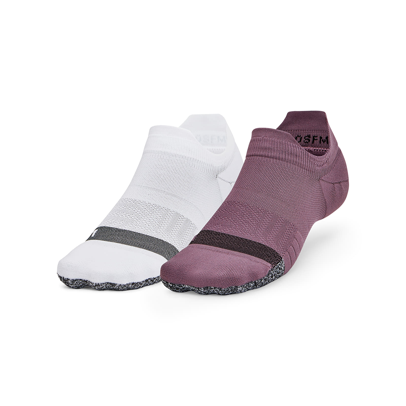 Socks Under Armour Breathe 2 No Show Tab 2Pk Misty Purple