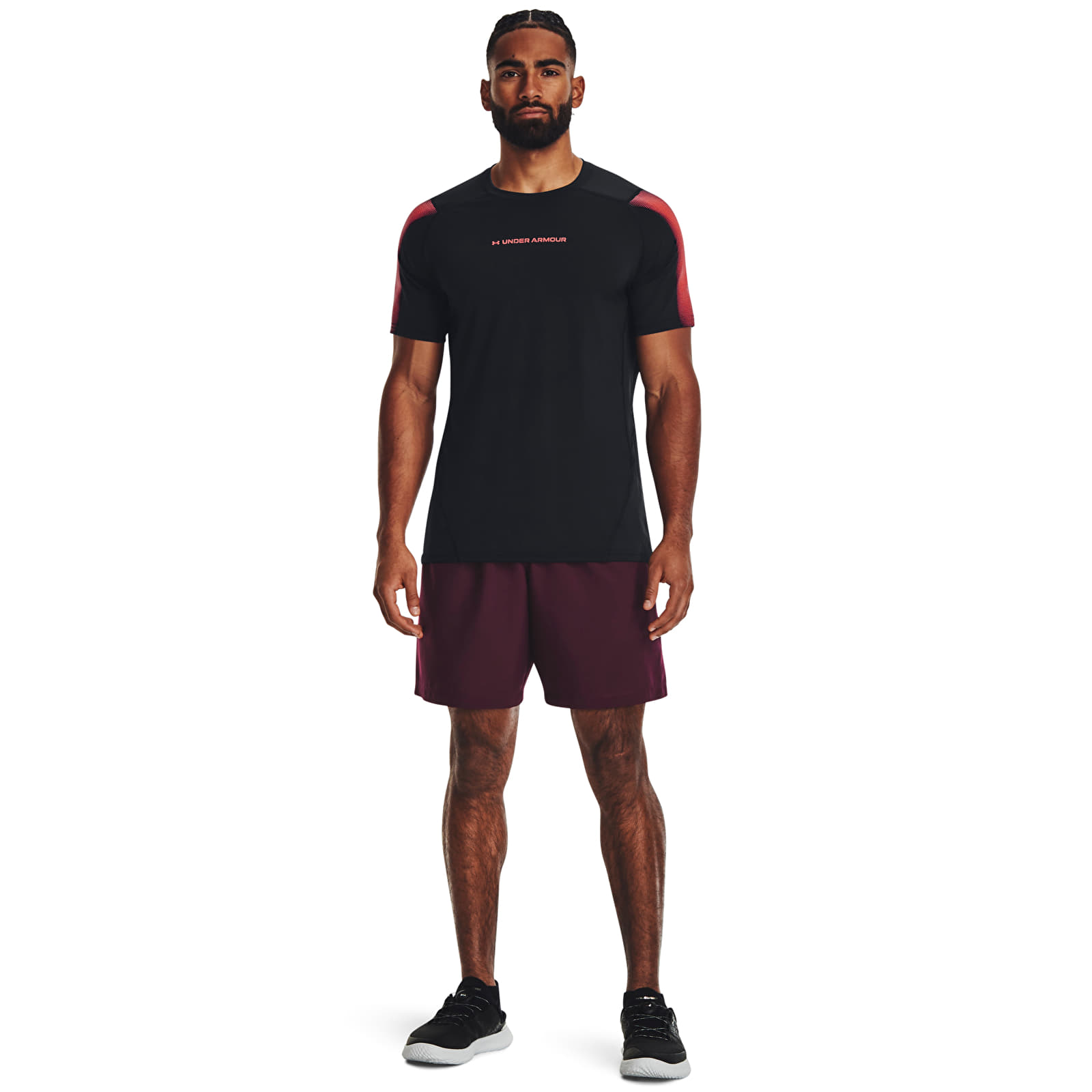 Shorts Under Armour Woven Graphic Shorts Dark Maroon