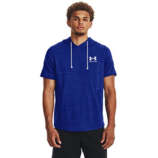 Μπλουζάκι Under Armour Rival Terry Lc Ss Hd Royal