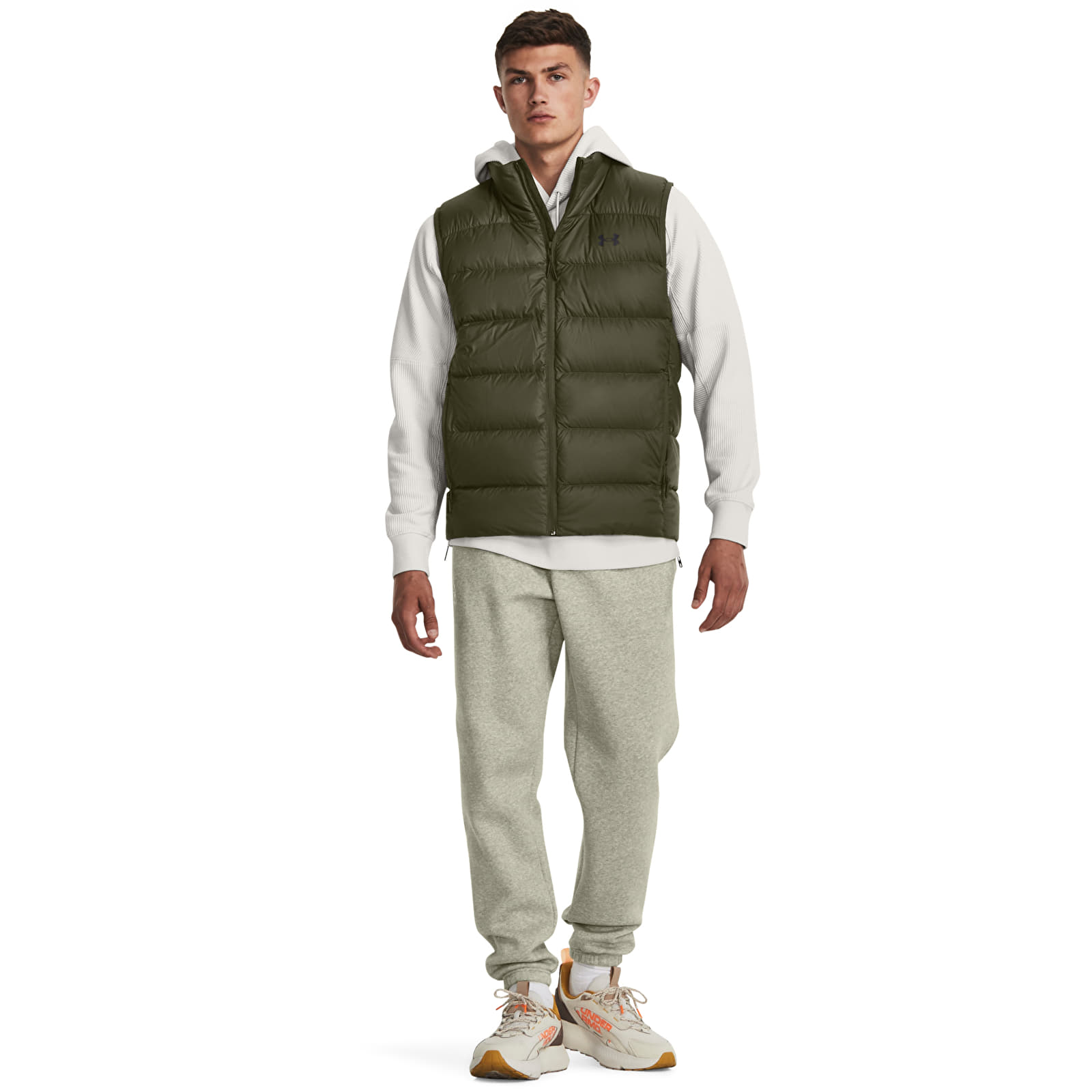 Jackets Under Armour Strm Armour Down 2.0 Vst Marine Od Green