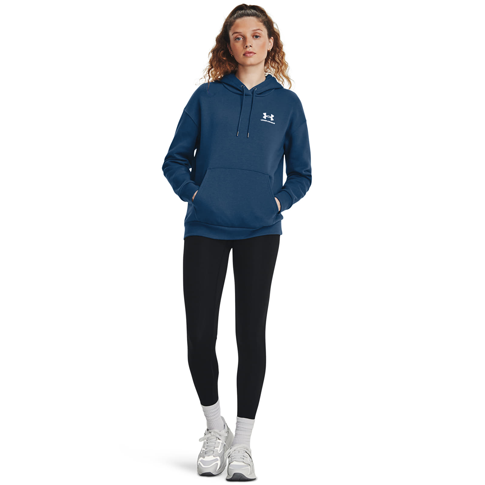 Hættetrøjer og sweatshirts Under Armour Essential Fleece Hoodie Varsity Blue