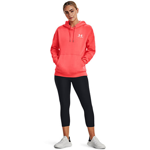 Red under armour hoodie women's best sale