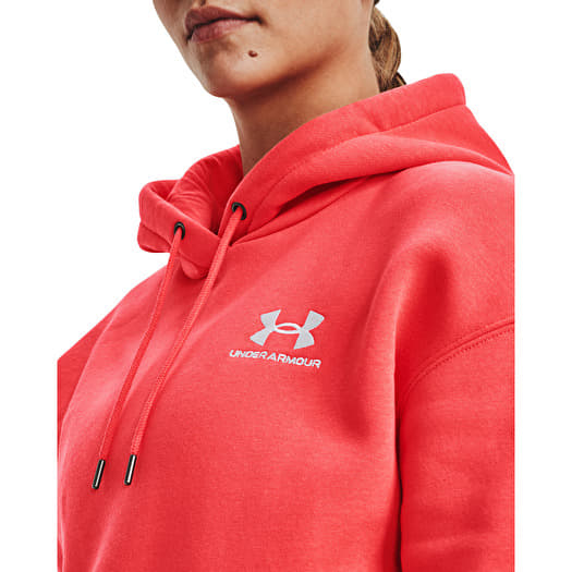 Under armour hoodie red women cheap