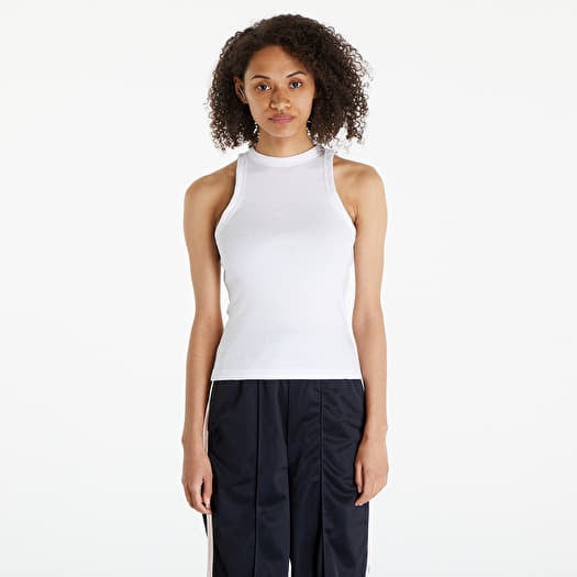Top Urban Classics Ladies Racer Back Rib Top 2-Pack Black/ White