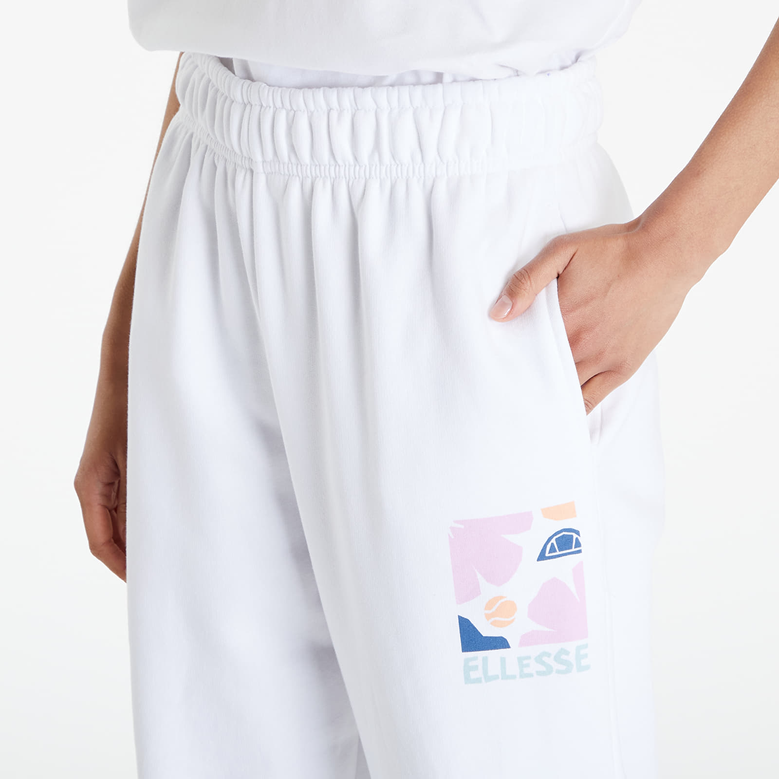 Spodnie dresowe Ellesse Sylvana Jog Pant White