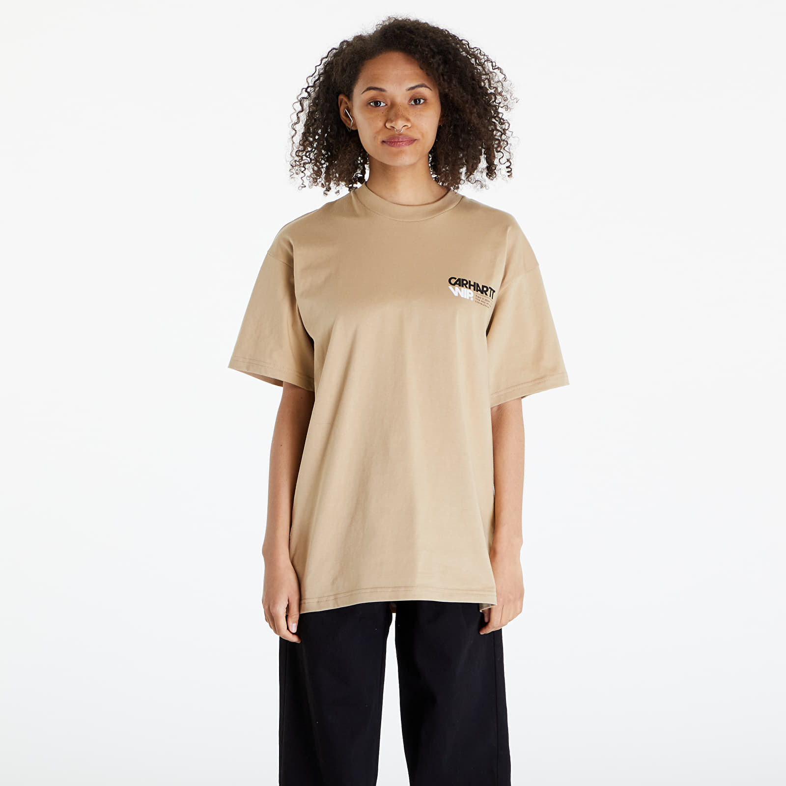 Trička Carhartt WIP S/S Contact Sheet T-Shirt UNISEX Sable