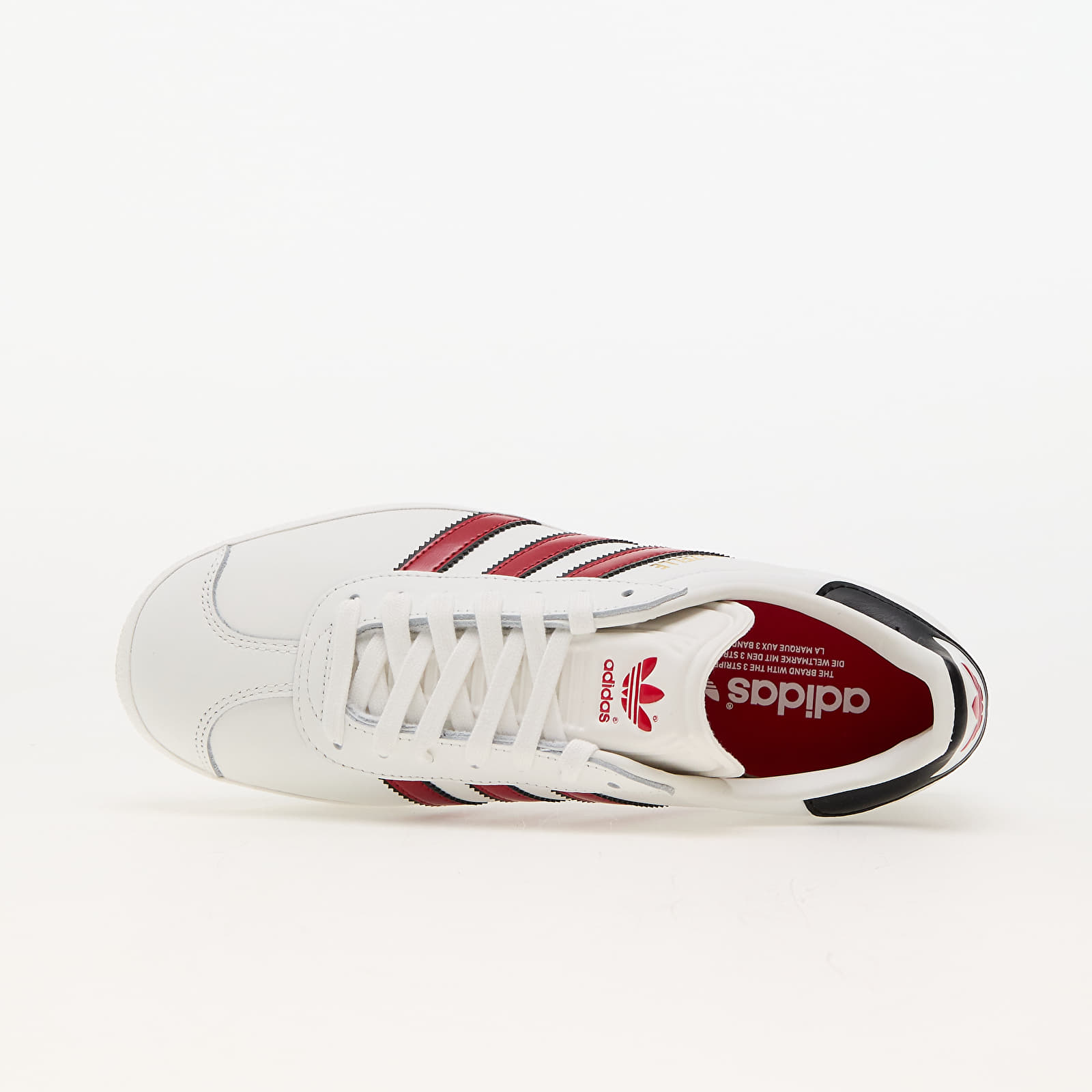 Mens white adidas gazelle online