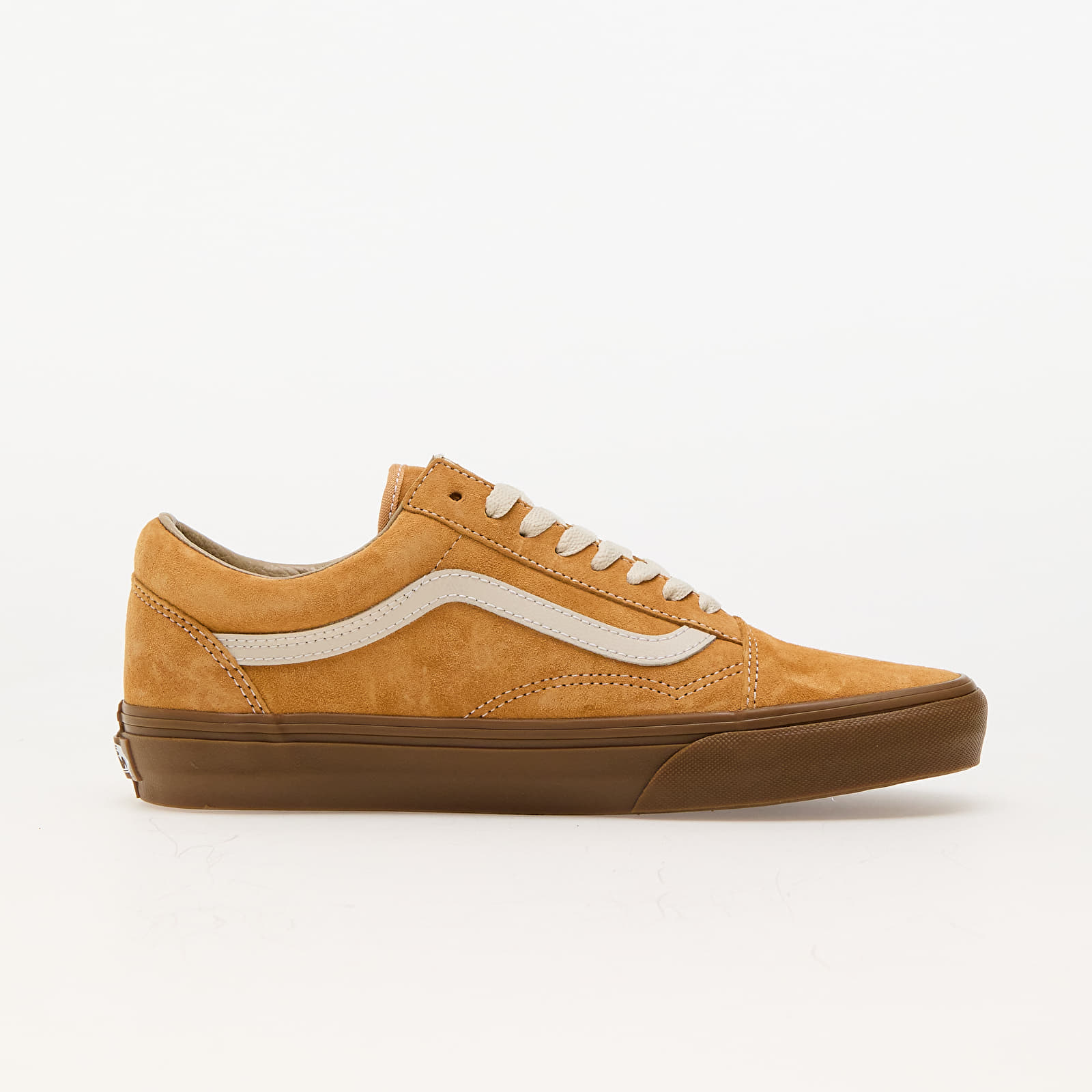 Turnschuhe und Schuhe für Männer Vans Old Skool Pig Suede Gum Antelope