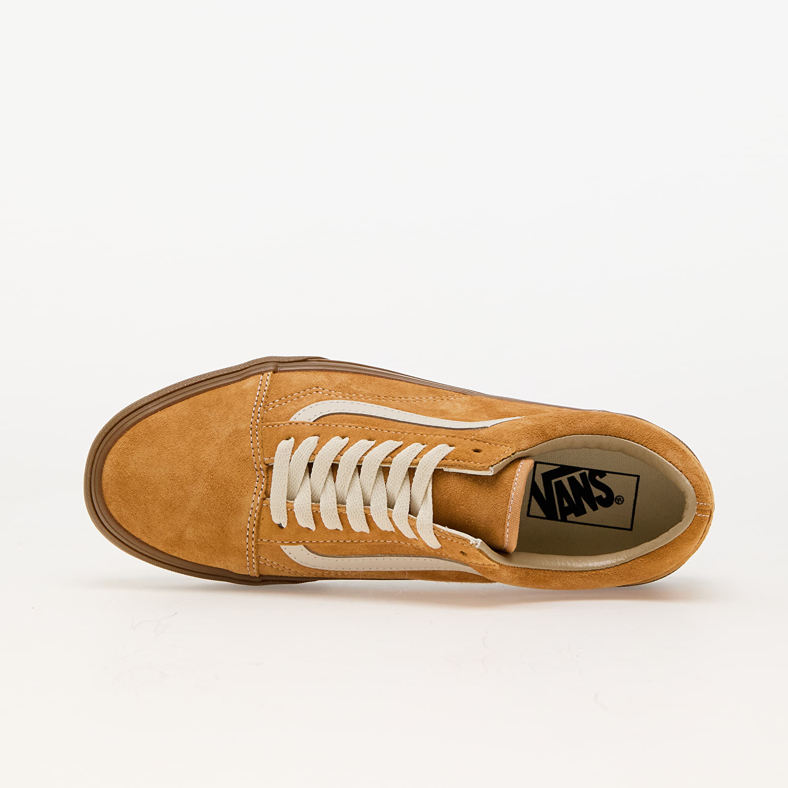 Turnschuhe und Schuhe für Männer Vans Old Skool Pig Suede Gum Antelope