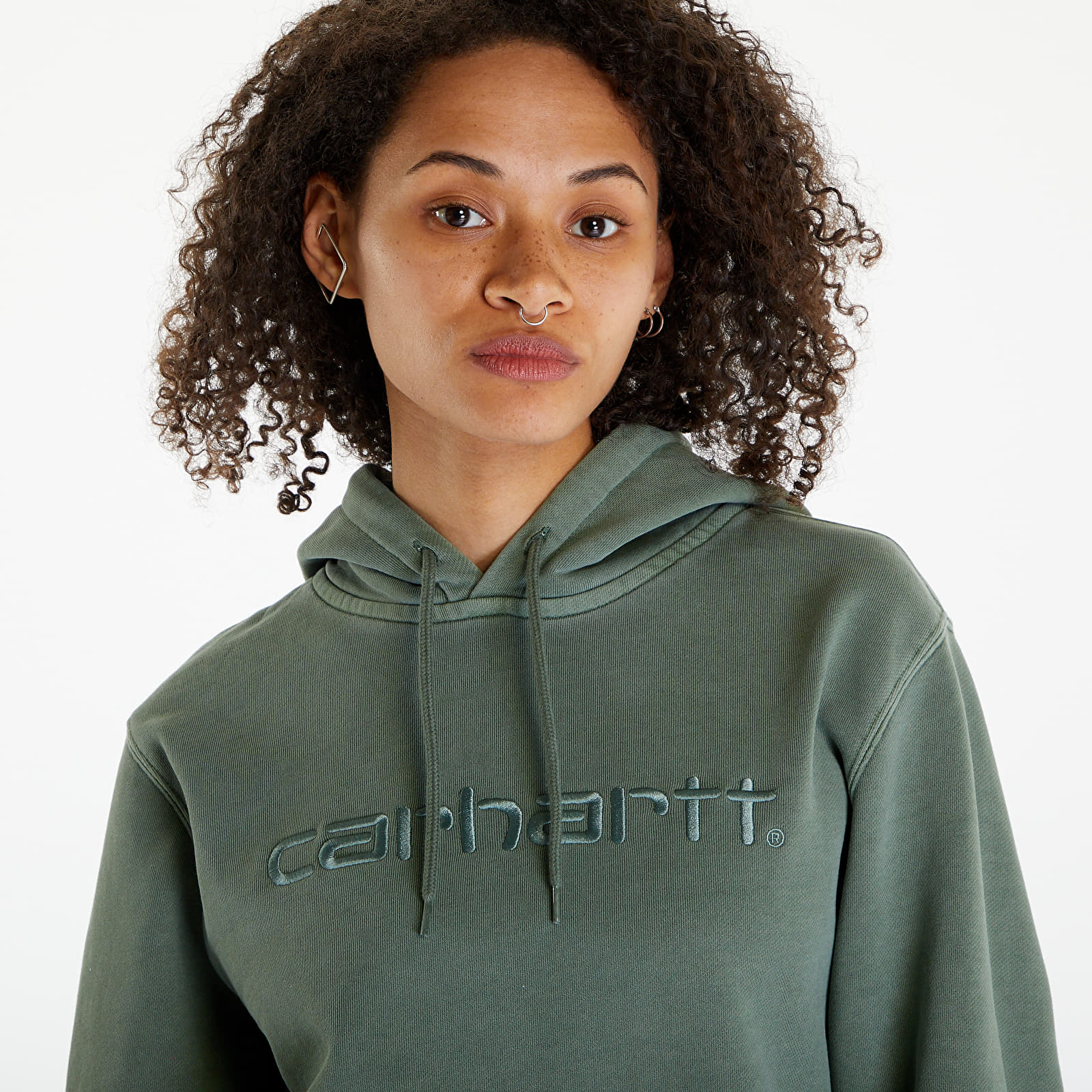 Sweatshirts Carhartt WIP Duster Hoodie UNISEX Park Garment Dyed