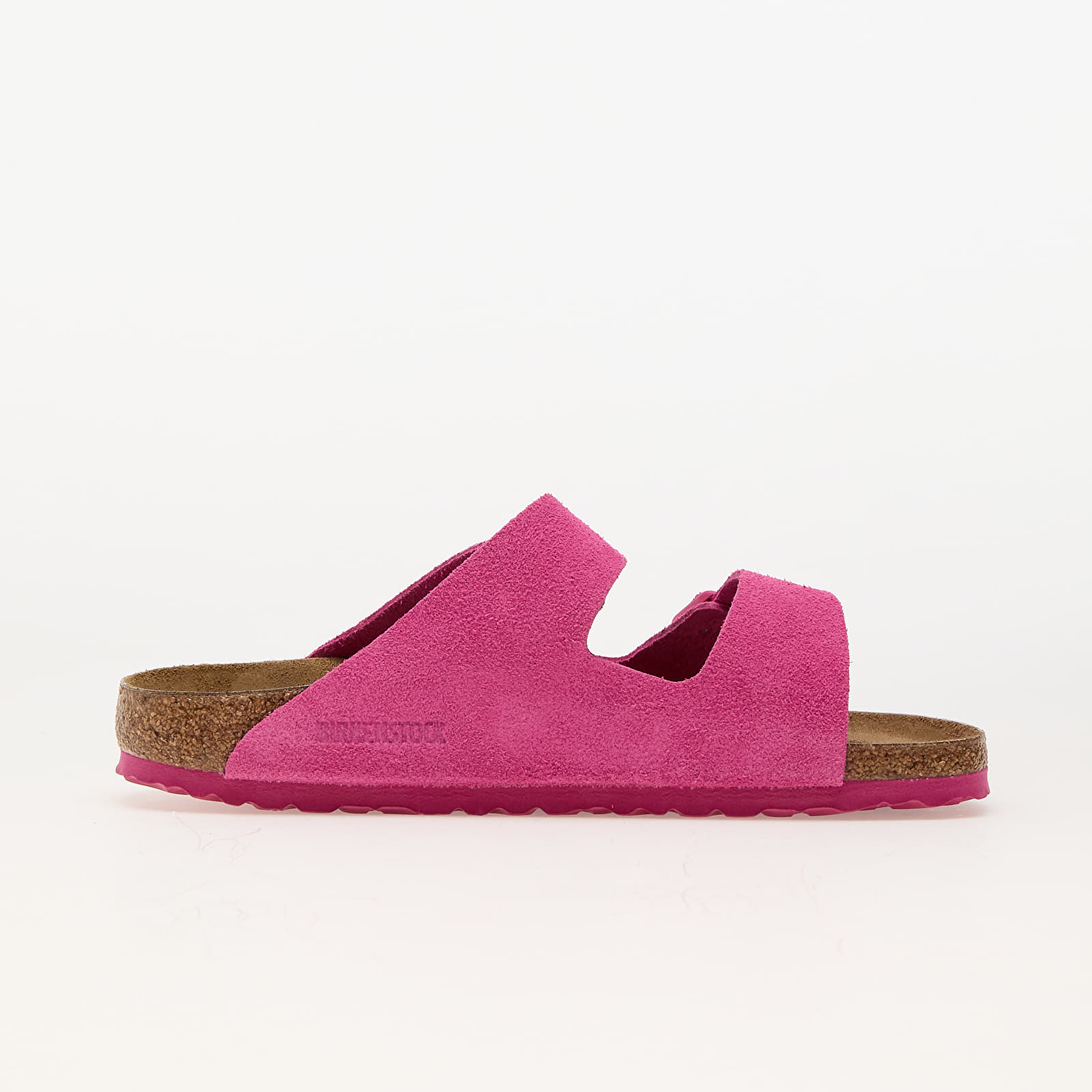 Жіноче взуття Birkenstock Arizona Suede Leather Fuchsia Tulip